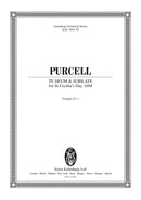 Te Deum and Jubilate in D major Z 232 (Wind parts)