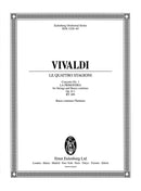 Le quattro stagioni = The Four Seasons = Die vier Jahreszeiten, op. 8/1 RV 269 (Score with continuo realization)