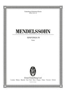 Sinfonia Nr. 4 c-moll = Sinfonia No. 4 in C minor MWV N 4 (Viola part)