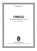 Concerto grosso Op. 6 No. 12 in F major (Score with continuo realization)