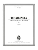 Variationen über ein Rokoko-Thema = Variations on a Rococo Theme Op. 33 (Violin 2 part)