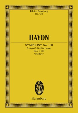 Symphonie Nr. 100 G-dur = Symphony No. 100 in G major Hob. I:100（ポケット・スコア）