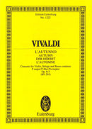 Le quattro stagioni = The Four Seasons = Die vier Jahreszeiten, op. 8/3 RV 293（ポケット・スコア）