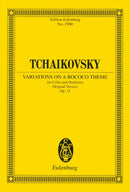 Variationen über ein Rokoko-Thema = Variations on a Rococo Theme Op. 33（ポケット・スコア）