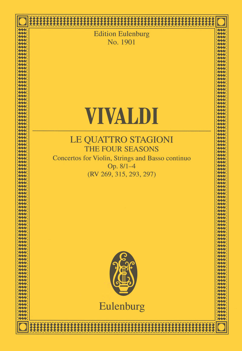 Le quattro stagioni = The Four Seasons = Die vier Jahreszeiten, op. 8