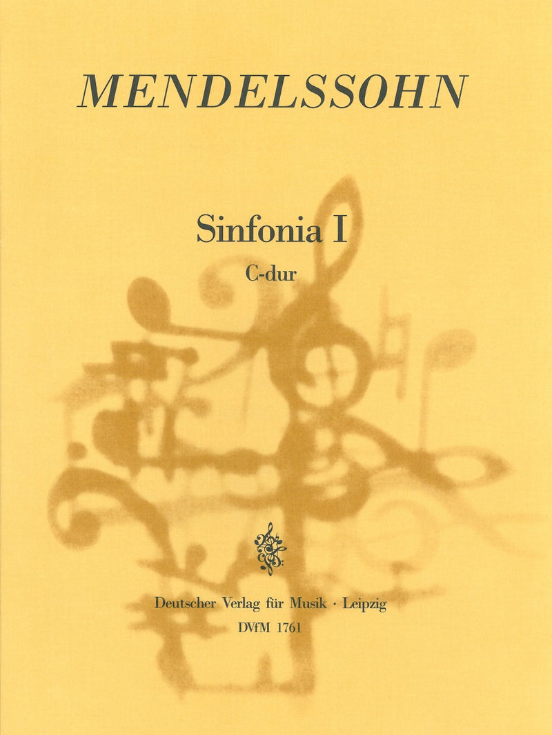 Sinfonia I C-dur = Sinfonia I in C major MWV N 1 (Full score)