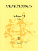 Sinfonia VI Es-dur = Sinfonia VI in E flat major MWV N 6 (Full score)