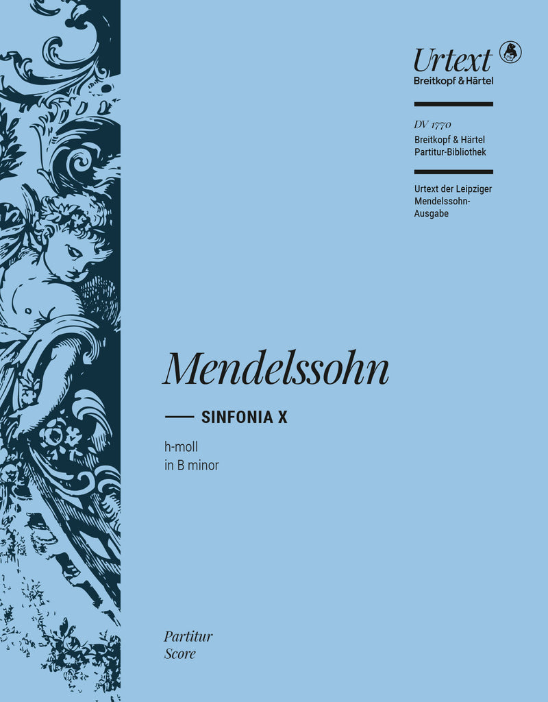 Sinfonia X h-moll = Sinfonia X in B minor (Full score)