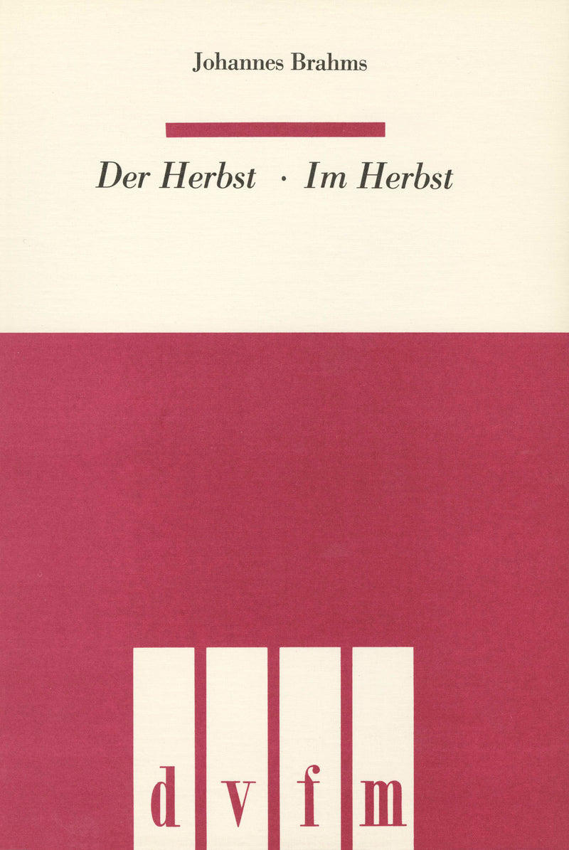 Der Herbst (1886) | Im Herbst (1888) op. 104/5