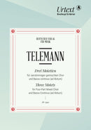 Drei Motetten = Three Motets