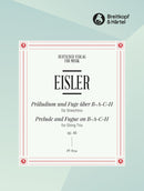 Präludium und Fuge über B-A-C-H = Prelude and Fugue on B-A-C-H Op. 46