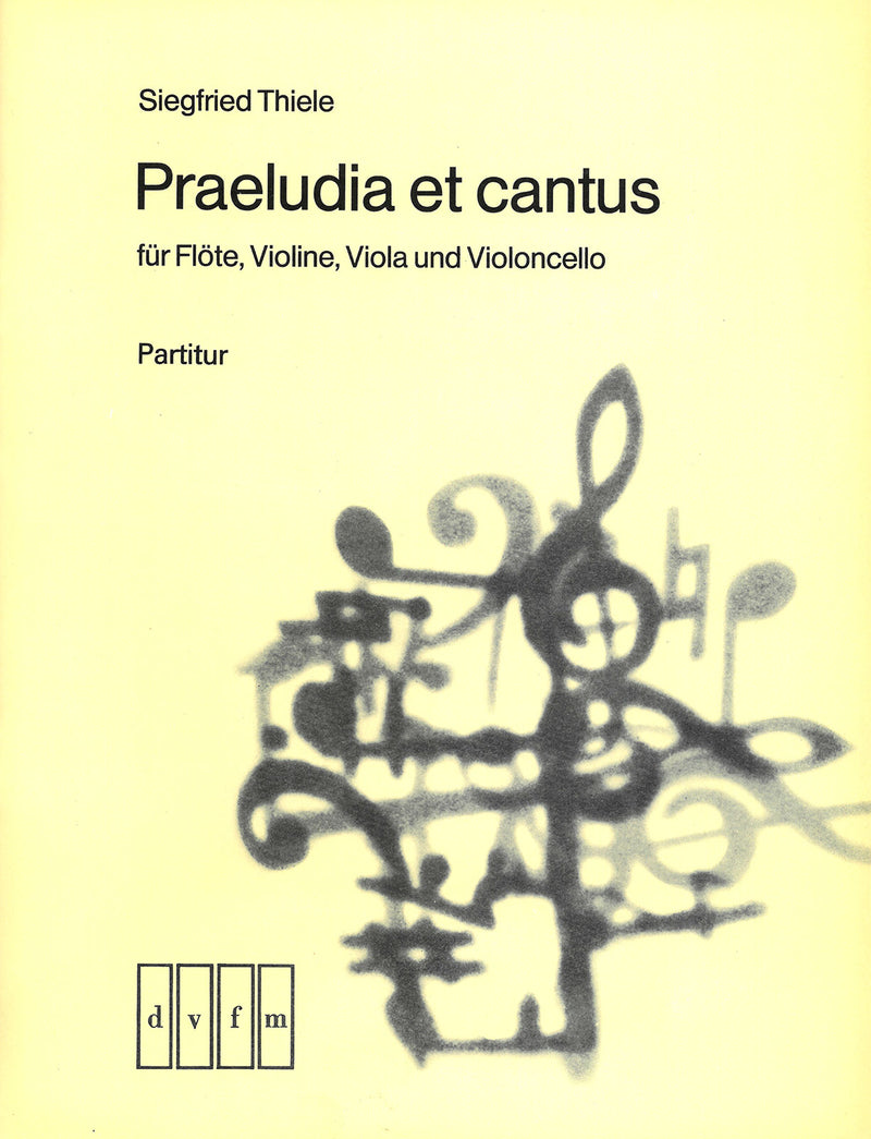 Praeludia et cantus (Full score)