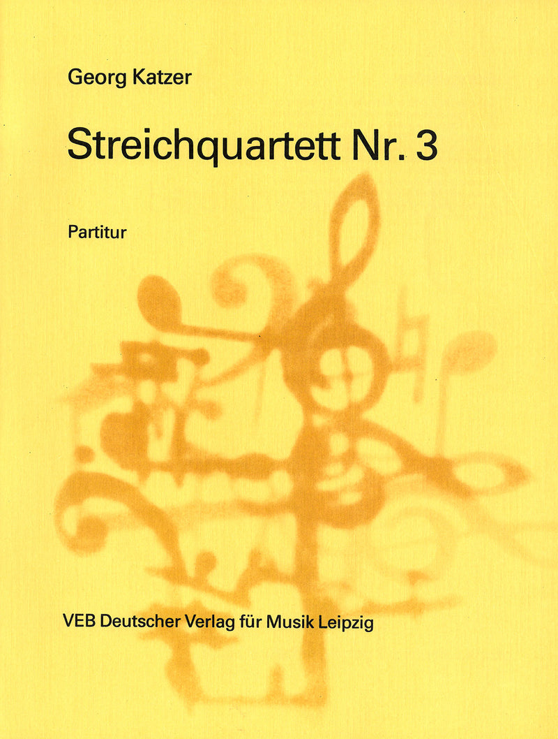 Streichquartett Nr. 3 = String Quartet No. 3 (Score)