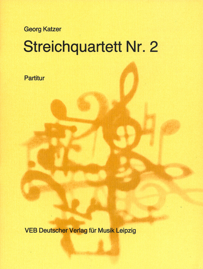 Streichquartett Nr. 2 = String Quartet No. 2 (Score)