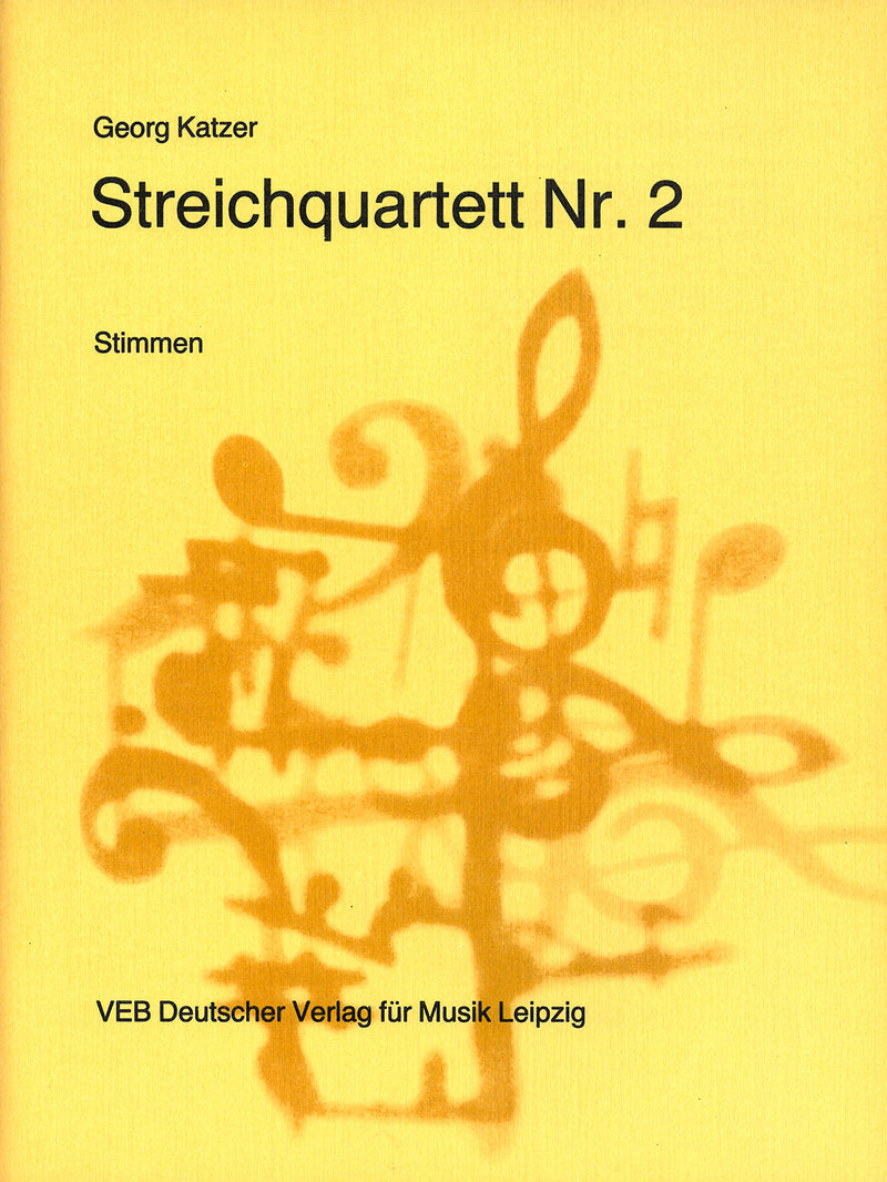 Streichquartett Nr. 2 = String Quartet No. 2 (Set of Parts)