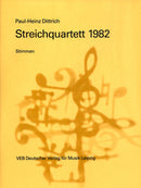 Streichquartett II = String Quartet II (Set of parts)