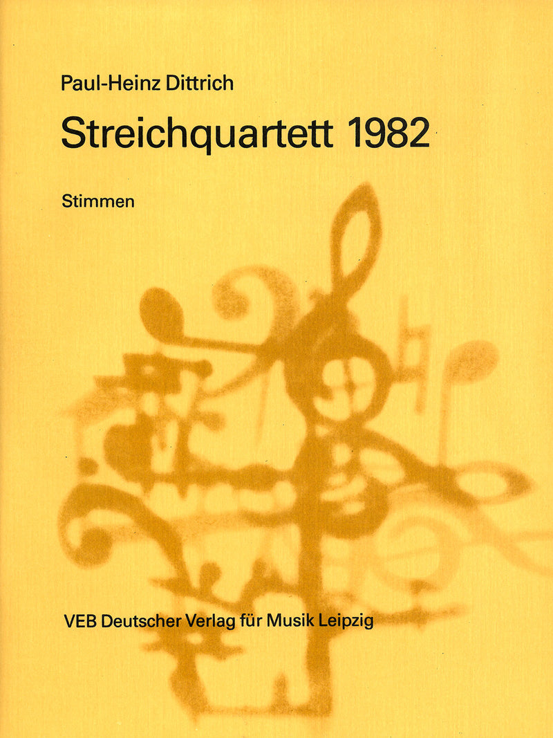 Streichquartett II = String Quartet II (Set of parts)