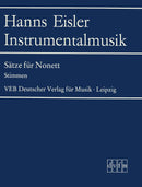 Sätze für Nonett = Settings for Nonet (Set of parts)