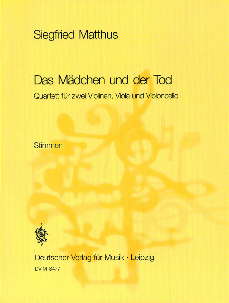 Das Mädchen und der Tod (Set of parts)