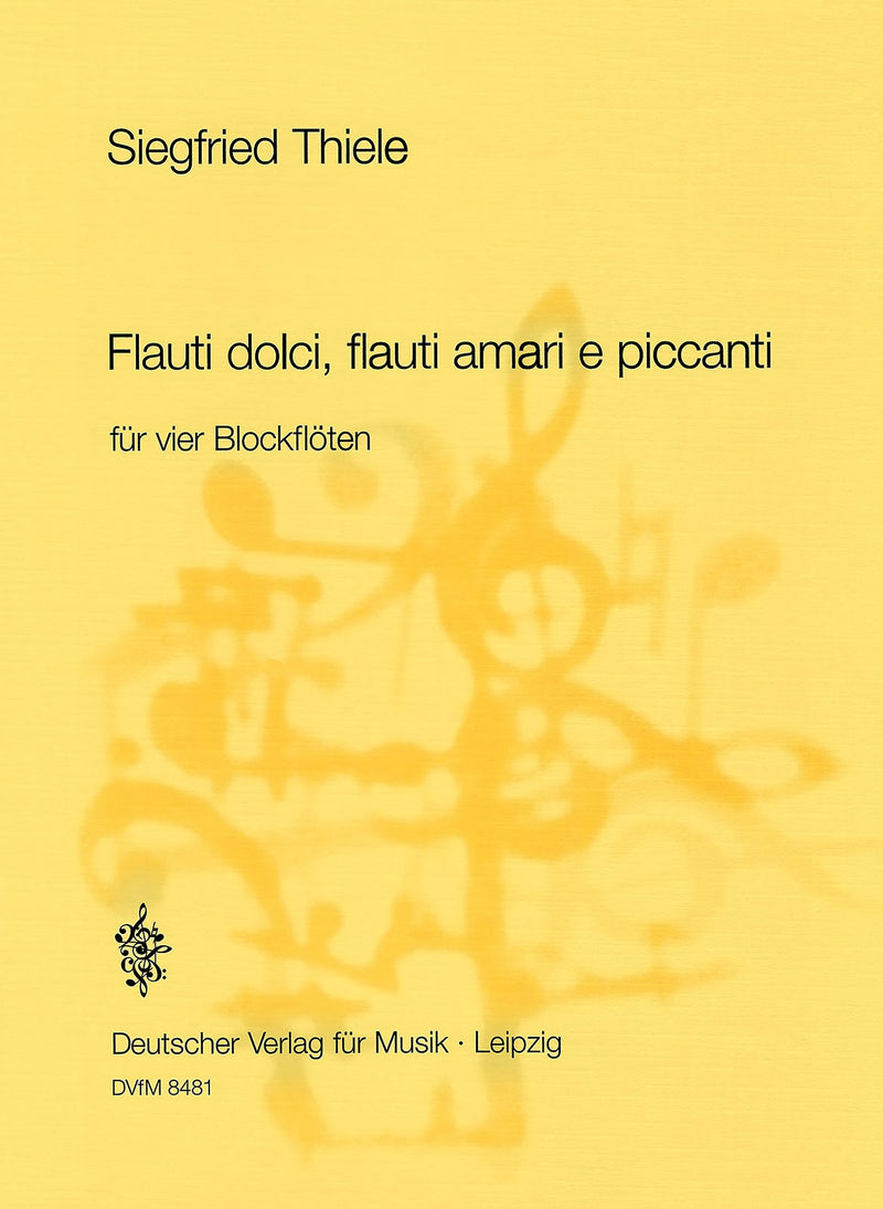 Flauti dolci, flauti amari e piccanti