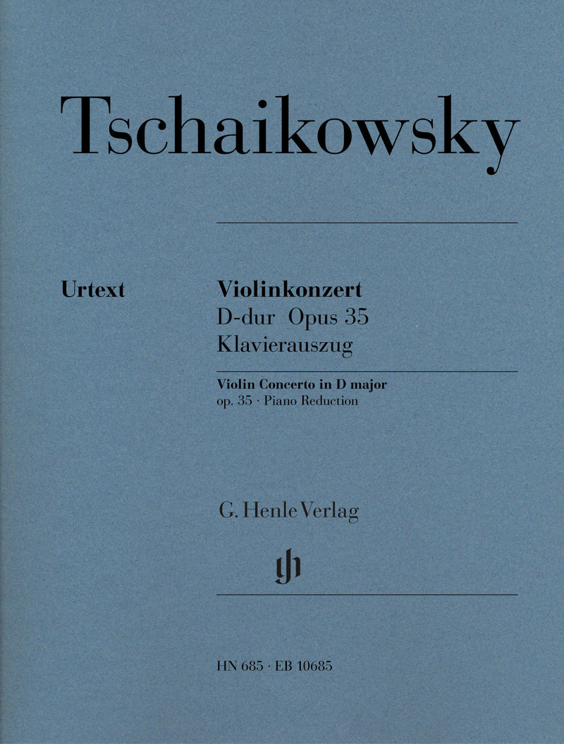 Violinkonzert D-dur = Violin Concerto in D major Op. 35（ピアノ・リダクション）
