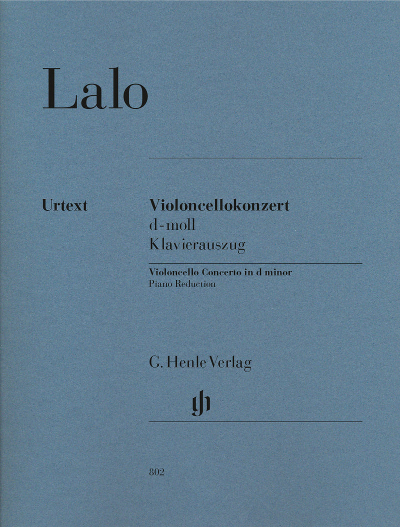 Violoncellokonzert d-moll = Violoncello Concerto in D minor（ピアノ・リダクション）