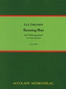 Running Man für 3 Flöten und Bassflöte