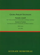 Sonata in E minor TWV 41:e5