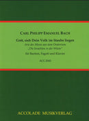 Gott, sieh dein Volk im Staube liegen (Score and part)