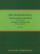 Variationen über ein Kinderlied (Ein Männlein steht im Walde)