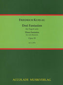 Drei Fantasien = Three Fantasies op. 38