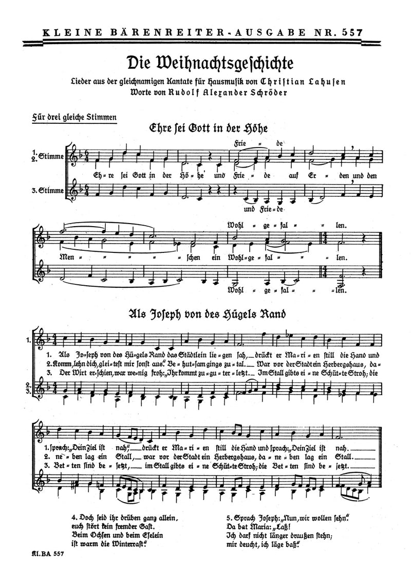 Die Weihnachtsgeschichte