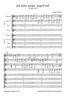 Ich hebe meine Augen auf zu den Bergen (Score)