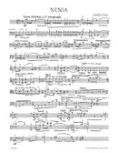 Nenia für Violoncello solo