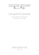 Drei geistliche Gesänge (1981/1983)