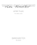 winter music for piano solo (1995)