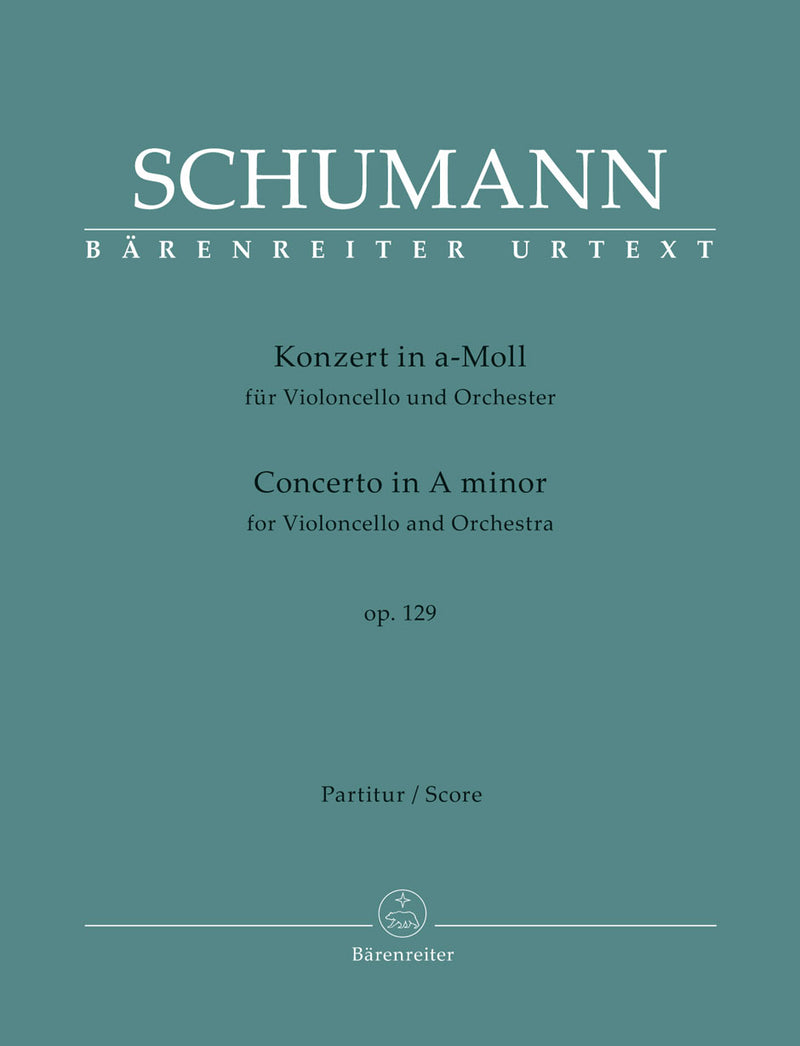 Concerto for Violoncello and Orchestra in A minor op. 129 (Score)