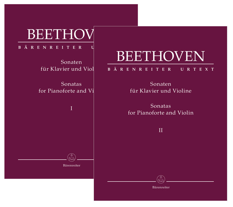 Sonaten für Klavier und Violine = Sonatas for Pianoforte and Violin, Vol. 1 & 2
