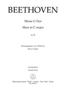 Messe C-Dur = Mass in C major op. 86 (Choral score)