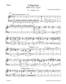 Lobgesang = Hymn of Praise op. 52 MWV A 18 (Organ part)