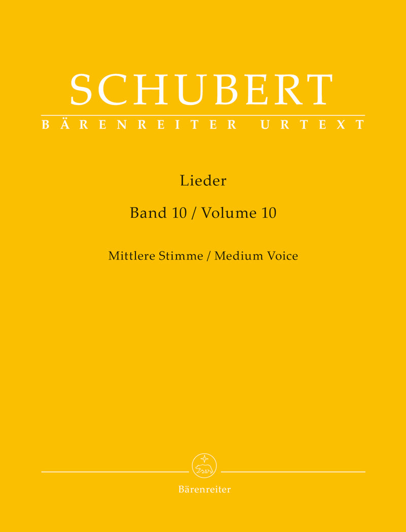 Lieder, Volume 10 (Medium Voice)