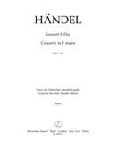 Konzert = Concerto in F major HWV 331 (Basses part)