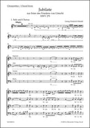 Utrecht Jubilate, HWV 279（合唱スコア）