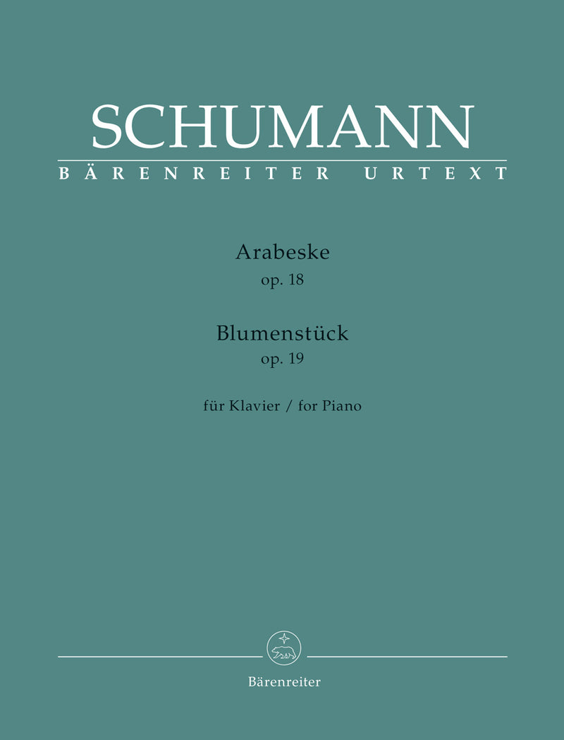 Arabeske op. 18 ・ Blumenstück op. 19 for Piano