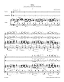 Trio for Piano, Violin and Violoncello