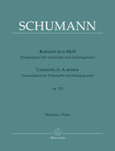 Concerto in A minor op. 129 (Transcription for Violoncello and String Quartet)
