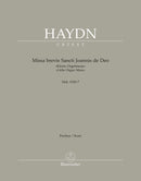 Missa brevis Sancti Joannis de Deo Hob. XXII:7 "Little Organ Mass" (Score)