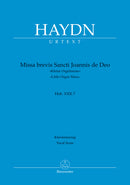Missa brevis Sancti Joannis de Deo Hob. XXII:7 "Little Organ Mass"（ヴォーカル・スコア）