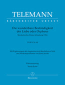 Die wunderbare Beständigkeit der Liebe oder Orpheus TVWV 21:18（ヴォーカル・スコア）