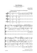 Warum ist das Licht gegeben dem Mühseligen? op. 74 no. 1